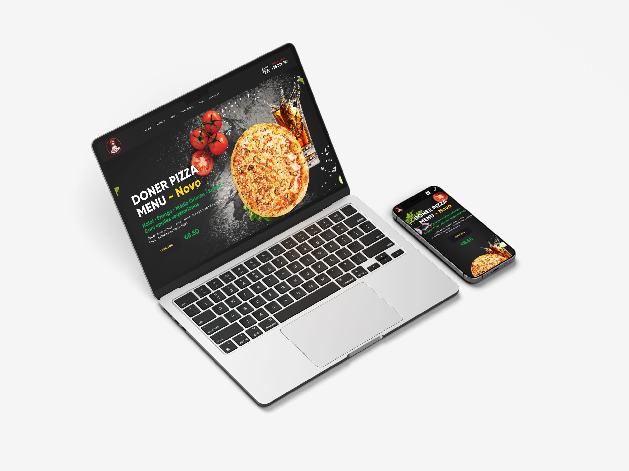 Papa Doner website built by WebAnts London web design agency